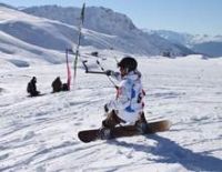 Programme des Championnats de France de Snowkite. Du 20 au 22 janvier 2012 à Montvalezan. Savoie. 